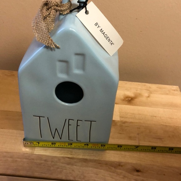 New Pastel “Tweet”” Rae Dunn Birdhouse Bird House - Picture 6 of 6